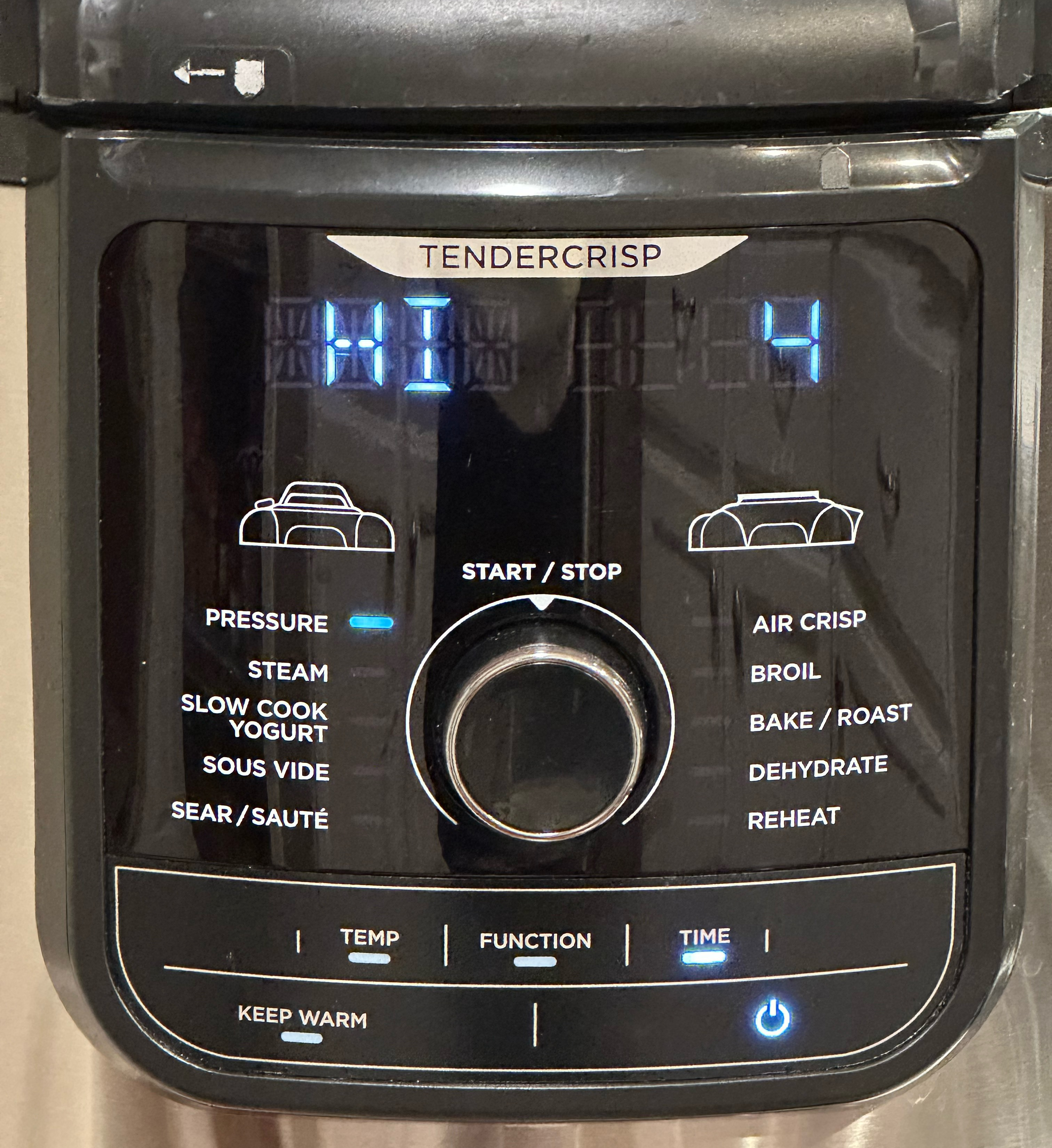 Set pressure cooker for 4 minutes.