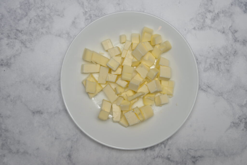 cubed butter
