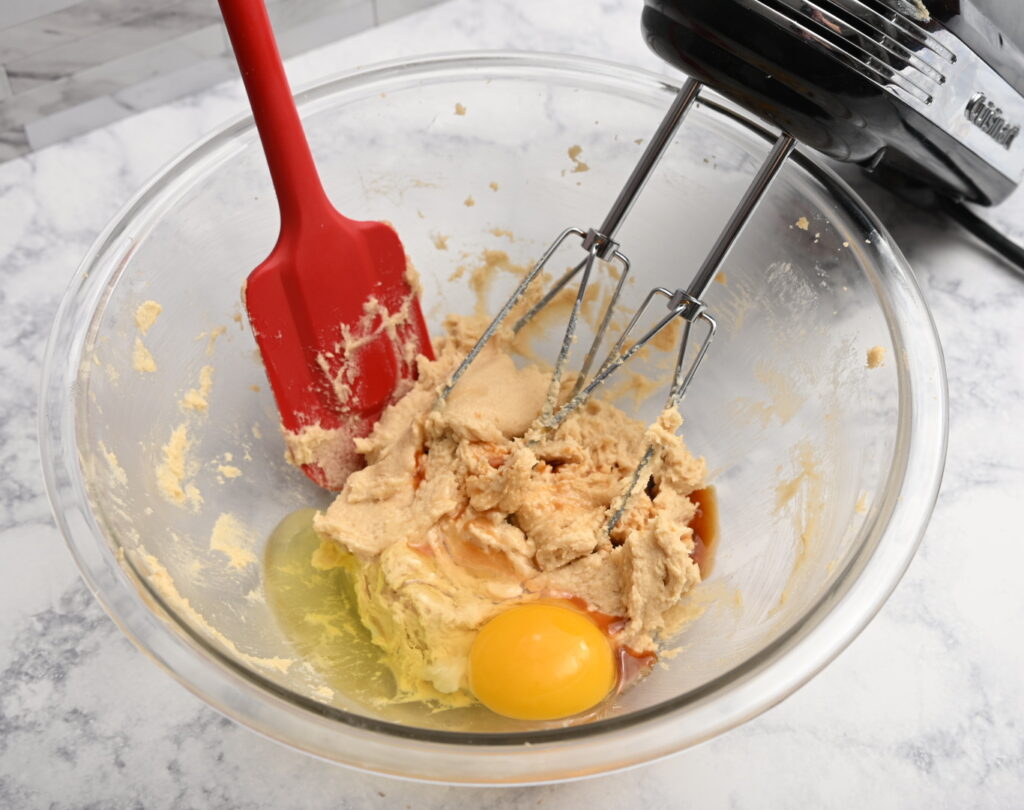 add vanilla extract and egg