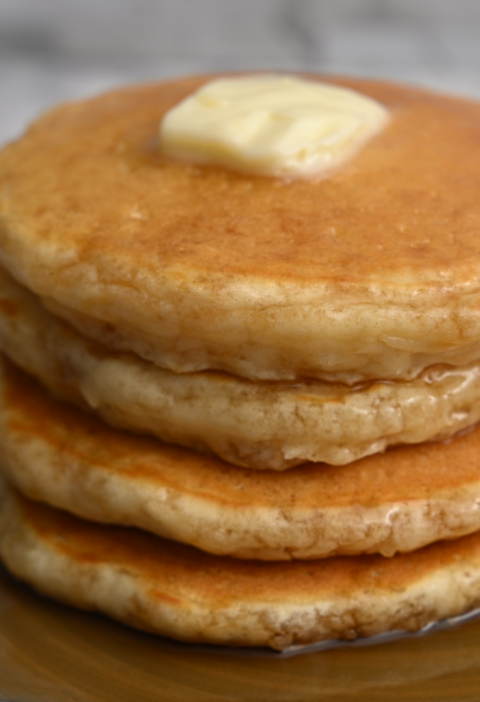 easy homemade fluffy pancakes