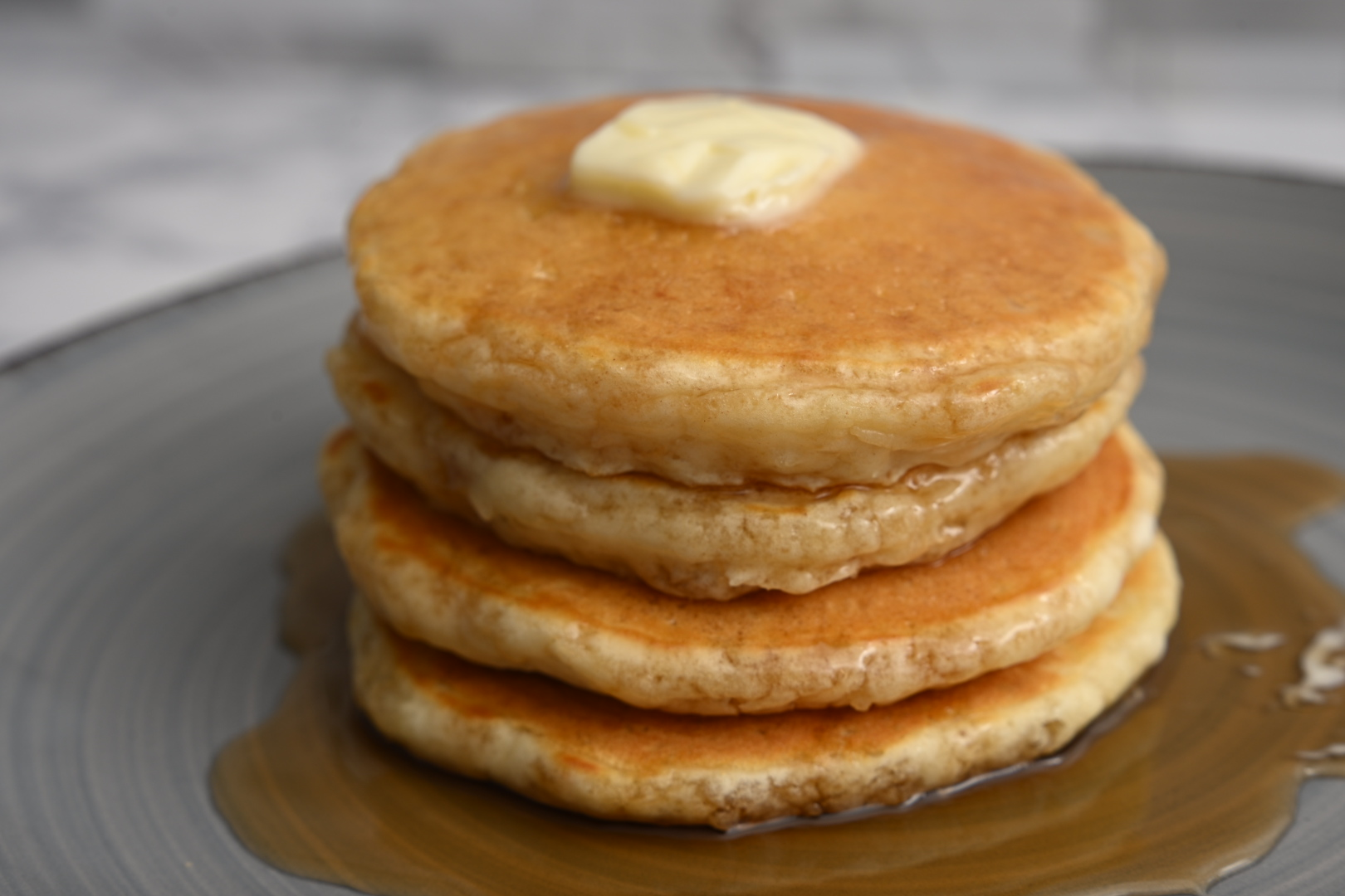 easy homemade fluffy pancakes