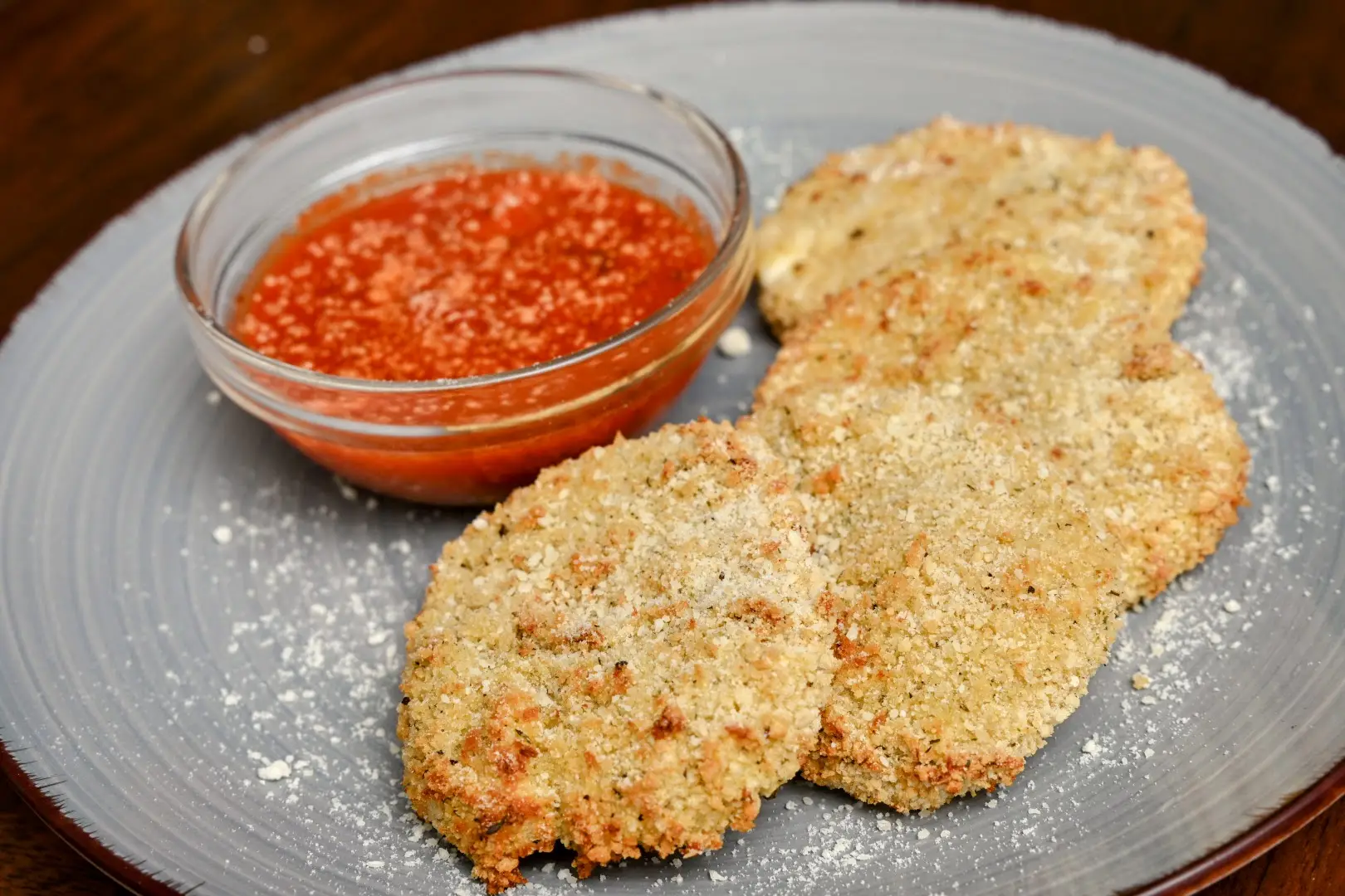air fried fresh mozzarella