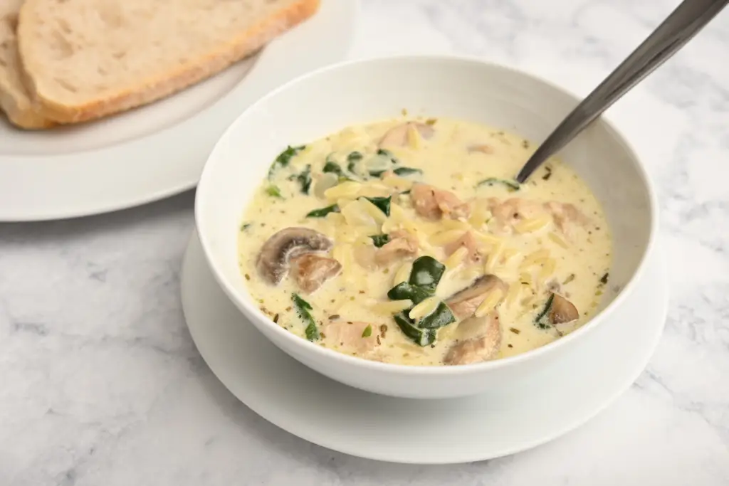 Creamy Chicken Mushroom Soup