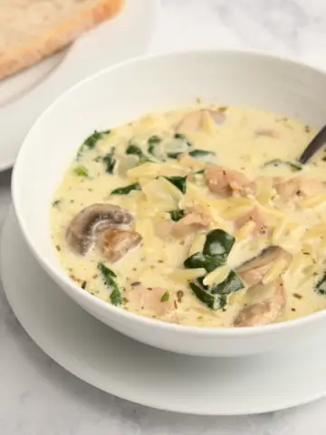 Creamy Chicken Mushroom Soup