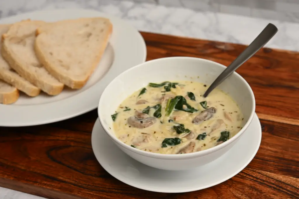 Creamy Chicken Mushroom Soup