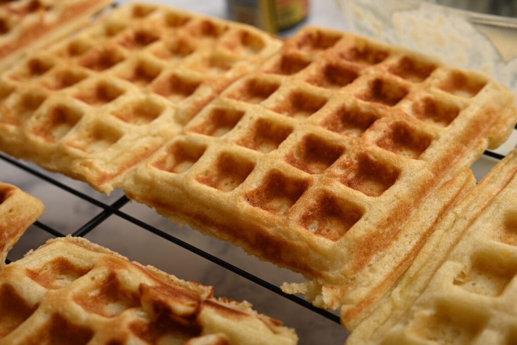 Homemade Belgian Waffles