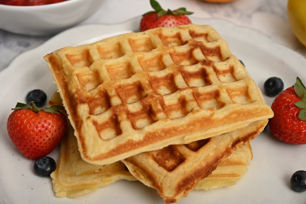 Homemade Belgian Waffles