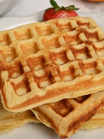 Homemade Belgian Waffles
