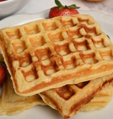 Homemade Belgian Waffles