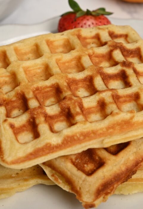 Homemade Belgian Waffles