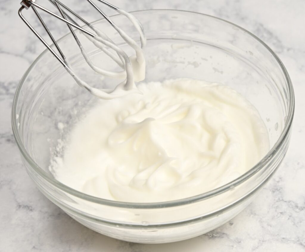 whipped egg whites