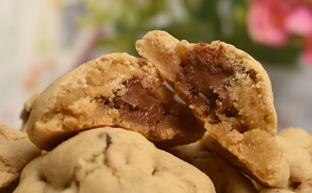 Peanut Butter Chip Surprise cookies